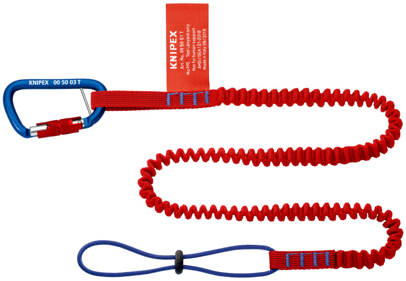 KNIPEX - KNIPEX TT Fangleine mit Material-Karabiner