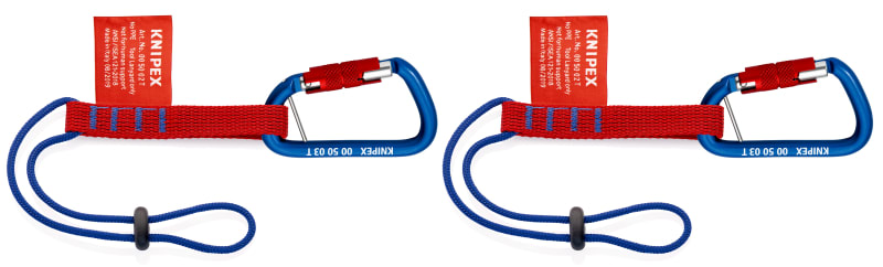 KNIPEX - KNIPEX Adapterschlaufe mit Material-Karabiner