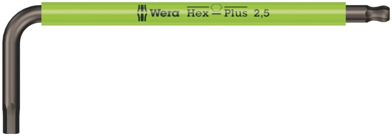 WERA - 950 SPKS Multicolour, metrisch, BlackLaser, 2,5 x 63 mm
