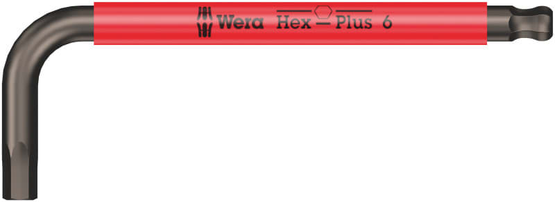WERA - 950 SPKS Multicolour, metrisch, BlackLaser, 6 x 100 mm