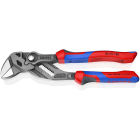 KNIPEX - Zangenschlüssel, grau, 2-K, 180 mm, SW bis 40mm
