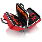 KNIPEX - Werkzeugkoffer ''BIG Twin Move RED'' Elektro Kompetenz, 42tg