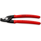KNIPEX - Kabelschere (Stufenschneide) mit Kunststoff, 160 mm, SB