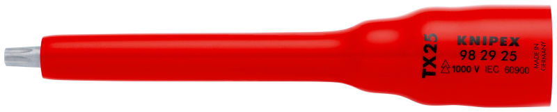 KNIPEX - Steckschlüsseleinsatz 3/8, VDE-isoliert, für TX25