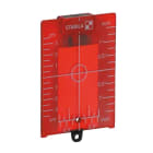 STABILA - Zielplatte ZP, rot