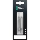 WERA - 867/4 Z TORX BO Bits mit Bohrung SB, TX 25 x 70 mm, 2-teilig