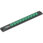 WERA - 9600 Nuss-Magnetleiste, 1/4'', unbestückt, 30 x 270 mm