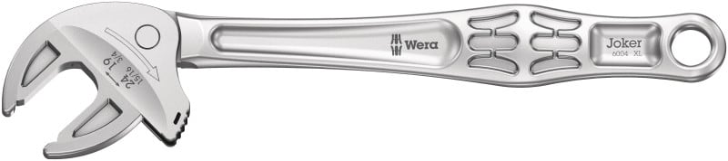 WERA - 6004 Joker XL Selbstjustierender Maulschlüssel, 19-24 x 3/4-15/16'' x 256 mm