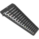WERA - 6003 Joker 15 Set 1 Ringmaulschlüssel-Satz, 15-teilig
