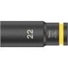 WERA - 8790 C Impaktor Deep Steckschlüsseleinsatz mit 1/2''-Antrieb, 22 x 83 mm