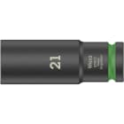 WERA - 8790 C Impaktor Deep Steckschlüsseleinsatz mit 1/2''-Antrieb, 21 x 83 mm