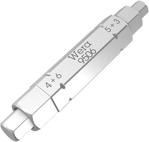 WERA - 9506 SB 4-in-1 Bit 1 3, 4, 5, 6 x 37 mm
