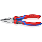 KNIPEX - Spitz-Kombizange mit Comfort-Griffen schwarz atramentiert 185 mm
