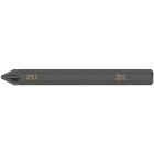 WERA - 855 S Kreuzschlitz Pozidriv Bits für Schlagschraubendreher, PZ 1 x 70 mm
