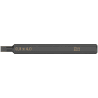 WERA - 800 S Schlitz Bits für Schlagschraubendreher, 0,8 x 4 x 70 mm