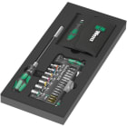 WERA - 9750 Schaumstoffeinlage Kraftform Kompakt und Tool-Check PLUS Set 1, 57-teilig