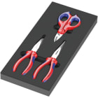 WERA - 9781 Schaumstoffeinlage KNIPEX Zangen Set 2, 3-teilig