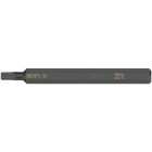 WERA - 840 S Hex-Plus Innensechskant Bits für Schlagschraubendreher, 1/8'' x 70 mm