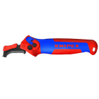 KNIPEX - Abmantelungsmesser mit Gleitschuh und Ratschenfunktion 16 50 145 SB
