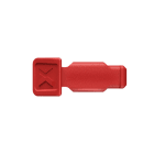 KNIPEX - ColorCode Clips rot (10 Stück)  122 mm