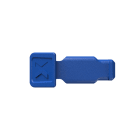 KNIPEX - ColorCode Clips blau (10 Stück)  122 mm