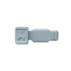 KNIPEX - ColorCode Clips grau (10 Stück)  122 mm