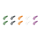 KNIPEX - ColorCode Clips Farbmischung 2 (10 Stück)  122 mm