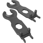 WERA - 9108/2 Set Montageschlüssel für MC4-Steckverbindungen 2-teilig 05136700001