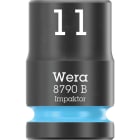 WERA - 8790 B Impaktor Steckschlüsseleinsatz mit 3/8''-Antrieb 11x30mm 05005502001 SB