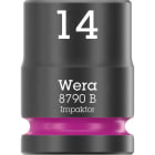 WERA - 8790 B Impaktor Steckschlüsseleinsatz mit 3/8''-Antrieb 14x30mm 05005505001 SB