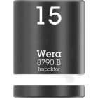 WERA - 8790 B Impaktor Steckschlüsseleinsatz mit 3/8''-Antrieb 15x30mm 05005506001 SB