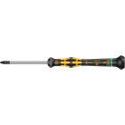 WERA - 1567 TORX® BO ESD Kraftform Micro Schraubendreher mit Bohrung im TORX® Profil