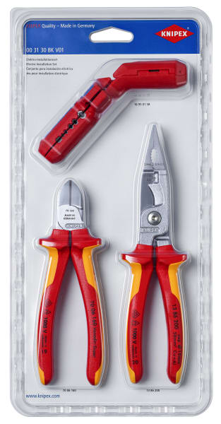 KNIPEX - KNIPEX Elektro-Installationsset