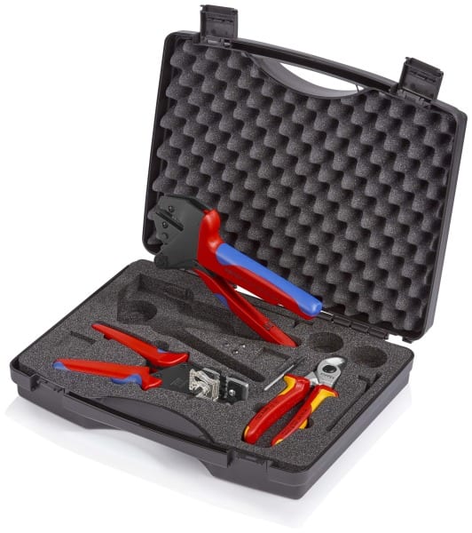 KNIPEX - Werkzeugkoffer für Photovoltaik