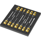 WERA - 9714 Schaumstoffeinlage Der Schraubmeißel Schraubendreher Set 1, 13-teilig 05150105001