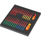 WERA - 9751 Schaumstoffeinlage Kraftform Kompakt VDE Set 1, 28-teilig 05150151001