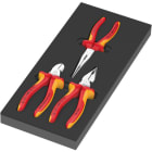 WERA - 9784 Schaumstoffeinlage KNIPEX Zangen Set VDE 1, 3-teilig 05150184001
