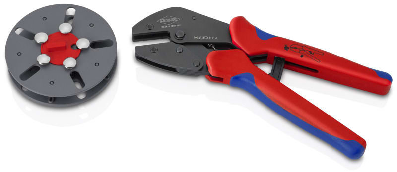 KNIPEX - MultiCrimp® Crimpzange mit Wechselmagazin, leer