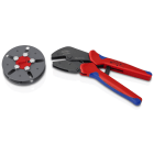 KNIPEX - MultiCrimp® Crimpzange mit Wechselmagazin, leer