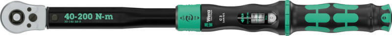 WERA - Click-Torque Lock C 3 R/L Drehmomentschlüssel, einstellbar, Lock Funktion