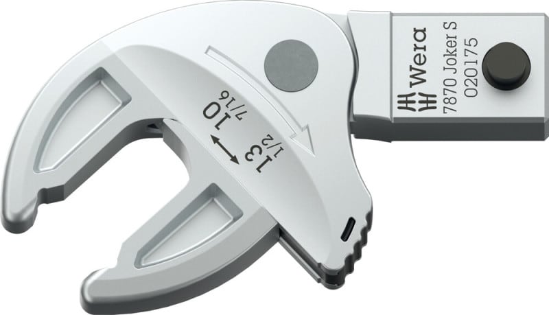 WERA - 7870 Joker S 10-13 / 9x12mm Selbstjustierender Einsteck-Maulschlüssel