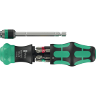WERA - Kraftform Kompakt 20 RA-R Kombi-Ratschenschrauber mit 6 Bits
