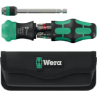 WERA - Kraftform Kompakt 20 RA-R mit Tasche Kombi-Ratschenschrauber mit 6 Bits