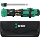 WERA - Kraftform Kompakt 26 RA-R mit Tasche Kombi-Ratschenschrauber mit 6 Bits