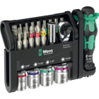 WERA - Tool-Check Modular Imperial 1 Bits-Sortiment mit Ratsche + Nüssen