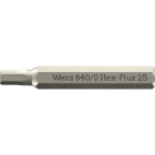 WERA - 840/0 Micro Hex-Plus 2,5 x 30 mm Innensechskant Bit