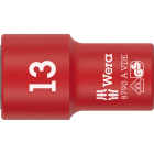 WERA - 8790 A VDE 13,0 VDE-isolierter Steckschlüsseleinsatz, 1/4''-Antrieb