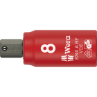 WERA - 8740 A VDE HF Hex-Plus 8,0 x 47 mm Zyklop Bitnuss, 1/4''-Antrieb, Haltefunktion
