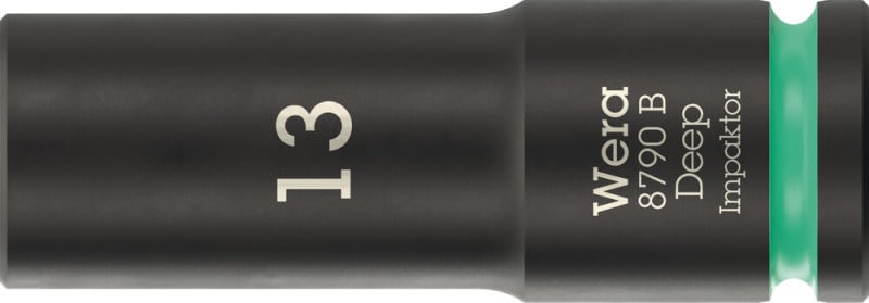 WERA - 8790 B Impaktor Deep 13,0 Steckschlüsseleinsatz, 3/8''-Antrieb