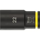 WERA - 8790 B Impaktor Deep 22,0 Steckschlüsseleinsatz, 3/8''-Antrieb